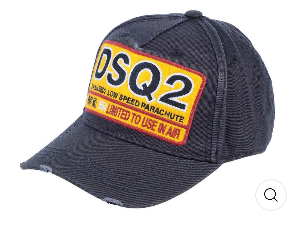 Dsquared2 DSQ2 Low Speed Parachute Cap Burgundy | ONU