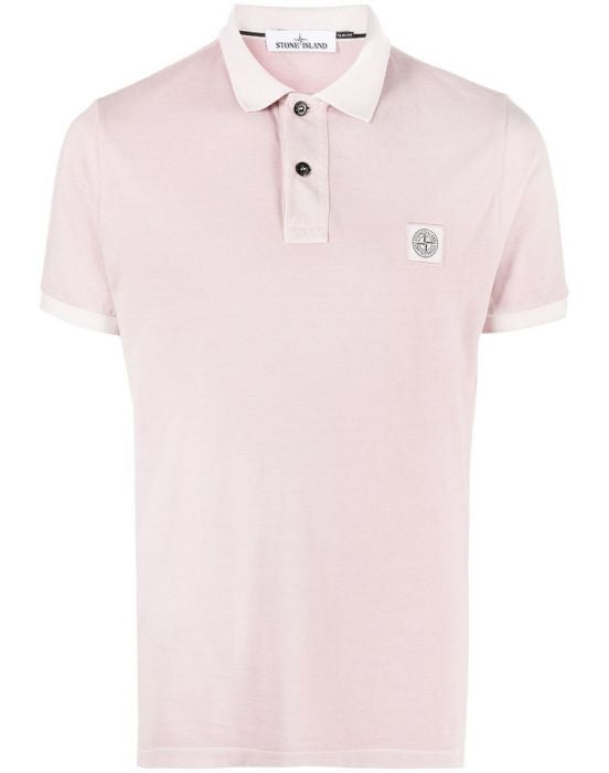 Stone Island Light Pink Polo