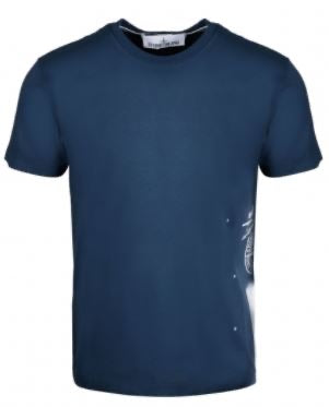 Men’s Stone Island Navy Blue T-shirt 72152ns83