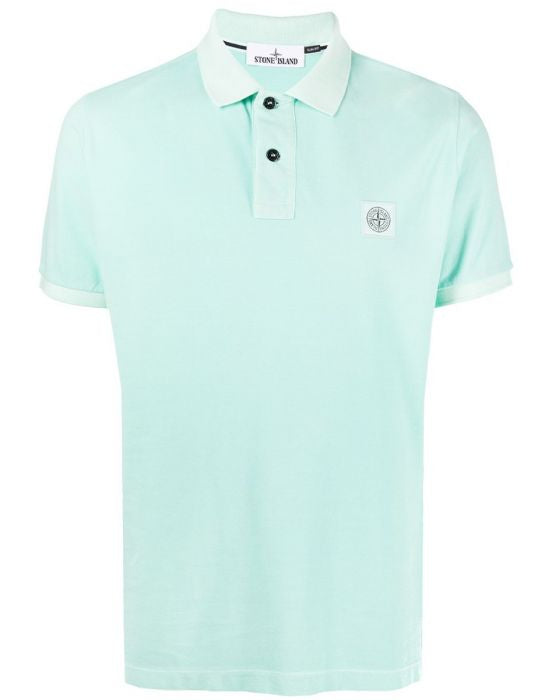 Stone Island Light Blue Polo