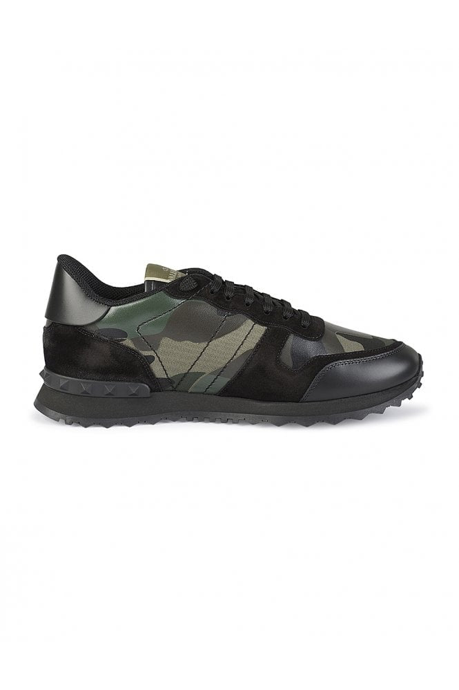 Valentino RockRunner Trainers AW21 Camo/Black