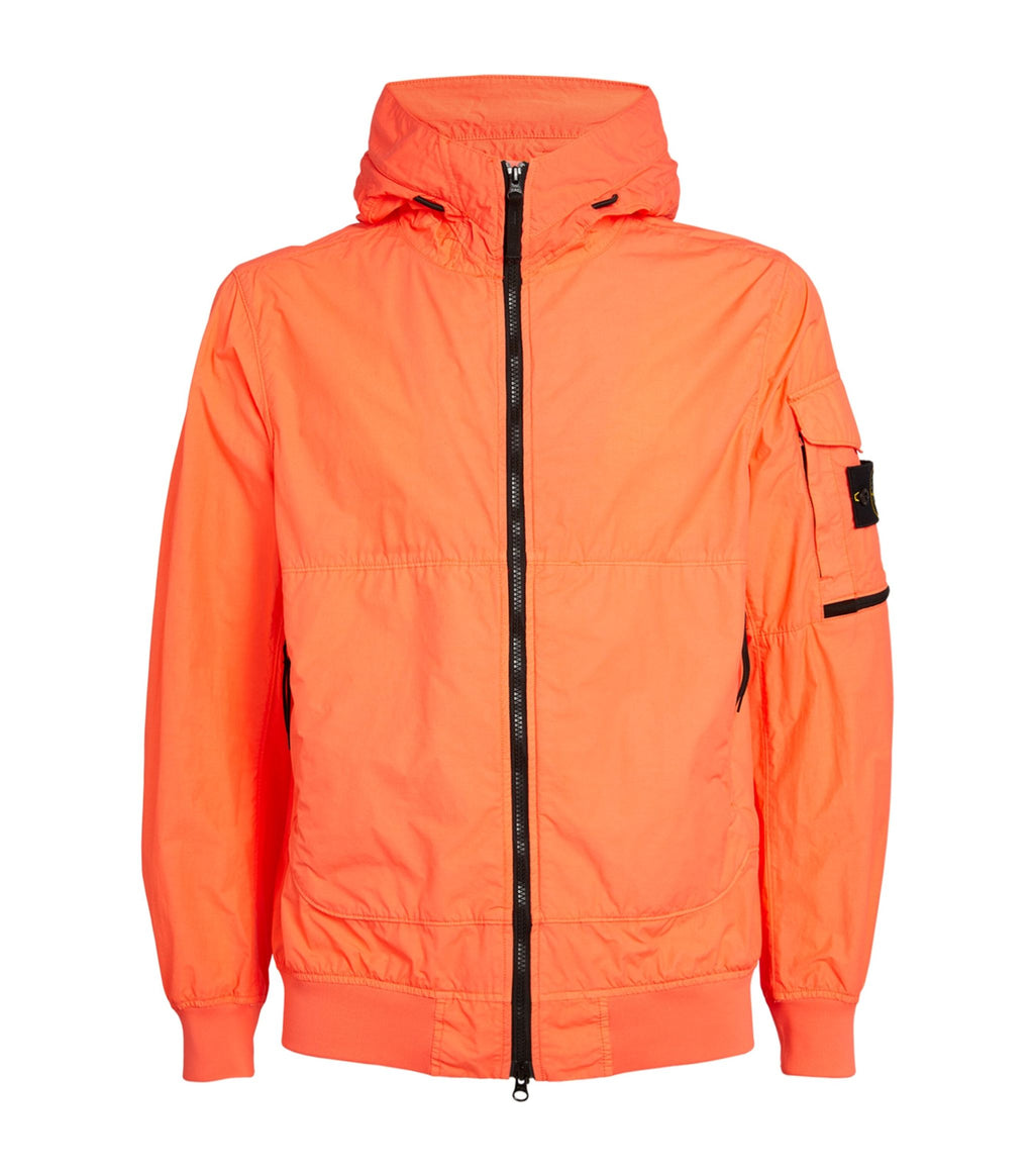 Stone Island Hooded Compass Logo Jacket