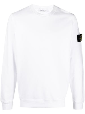 Men’s Stone Island White Sweatshirt 7215502b0