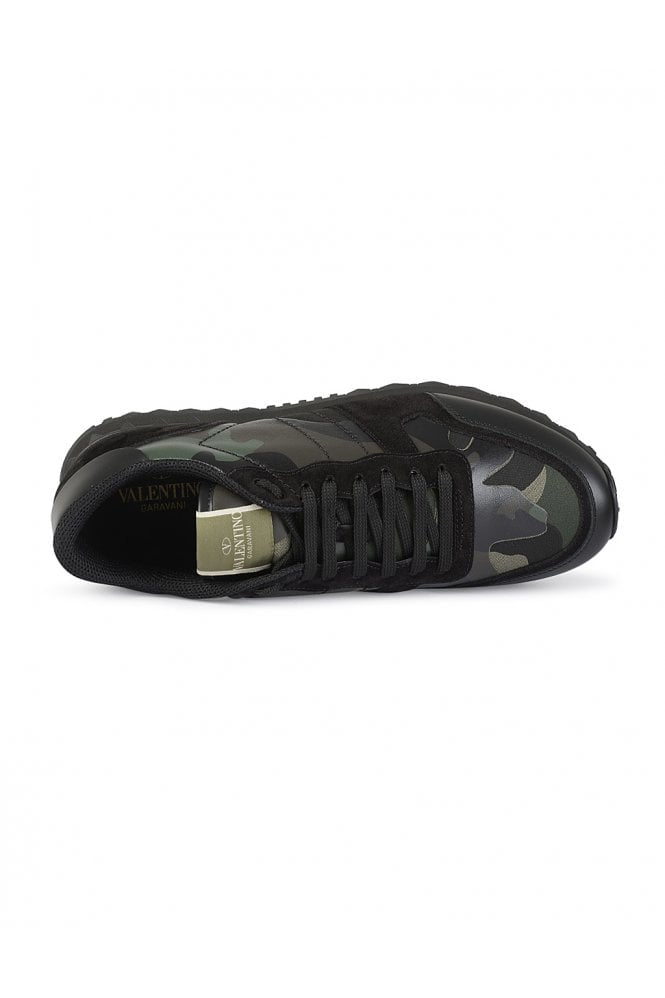 Valentino RockRunner Trainers AW21 Camo/Black