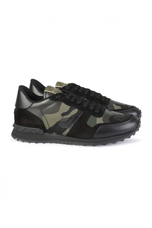 Valentino RockRunner Trainers AW21 Camo/Black