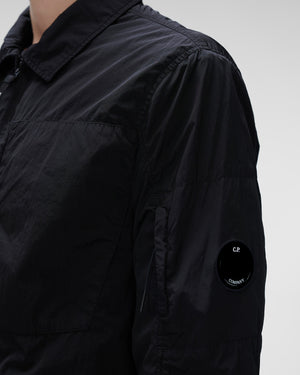 C.P. Company Chrome-R Overshirt in Black