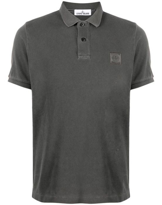 Stone Island Anthracite Polo